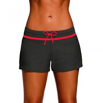 Pantaloncini Yavero bagni fast drying donna grigio rosa L