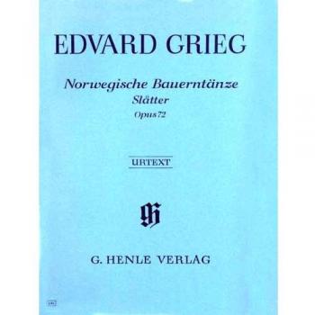 Partitions classique HENLE VERLAG GRIEG E.