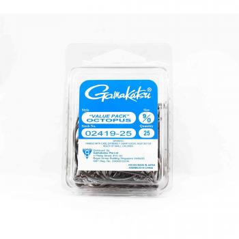 Gamakatsu Octopus Hook Black 9/0