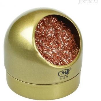 Soldering Iron Tip Cleaner with Gold Wire