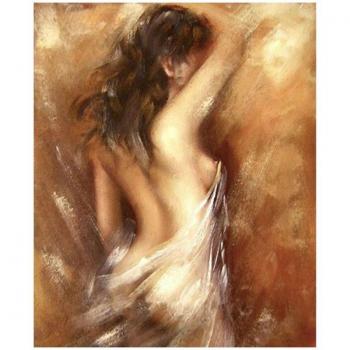 Rhinestone kunst sexy vrouw handwerk kit 20X30CM