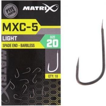 Matrix MXC-5 Size 18 Barbless Spade End Hooks