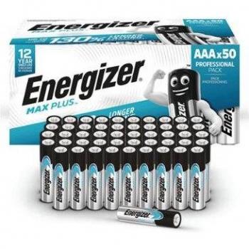 Energizer Alkaline Max Plus AAA 50er Pack