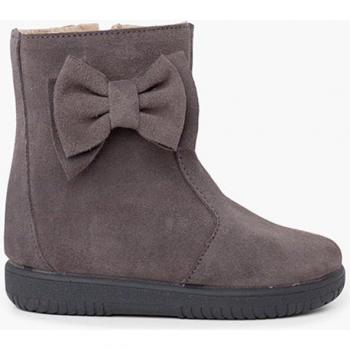 Botas de Niña con Lazo Grande en Serraje