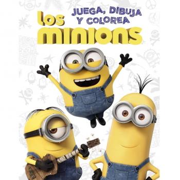 Juega, dibuja y colorea: los minions