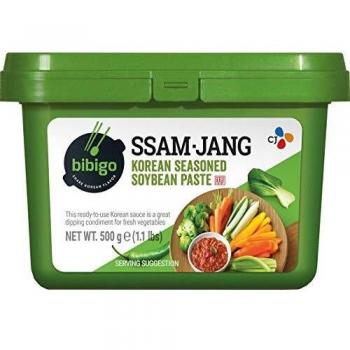 BIBIGO Nährstoffreiche Sojabohnenpaste, 3×500 g