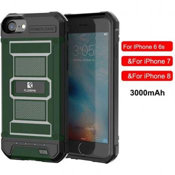 FLOVEME Portable Battery Case for iPhone 6/6S/7/8 Plus