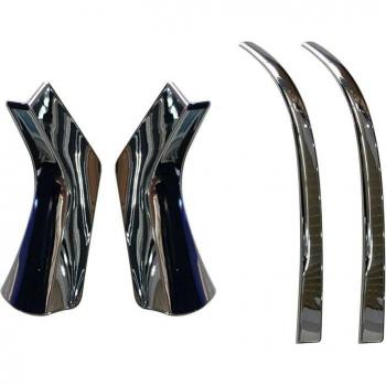 Toyota Alphard Vellfire 30 Car Rear View Mirror Decoration Strips