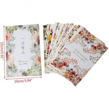 Set de Peintures Fleurs R9JB 30 feuilles