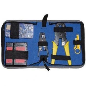 LINK Accessori LKMS09 Tester per cavo di rete Tester per cavi a doppino intrecciato Nero, Blu, Rosso, Giallo