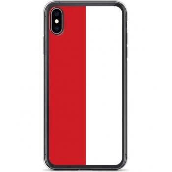 IPhone XS Max Monaco Flag Soft Protective Case
