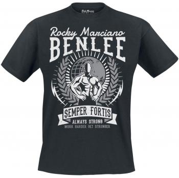 T-shirt nera Benlee Lucius manica corta 3XL