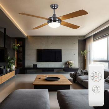 Lampada ventilatore da interno con controllo remoto 3 livelli