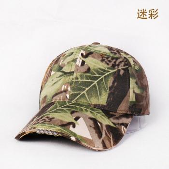 Sombrero de Camuflaje con Bombillas LED Integradas