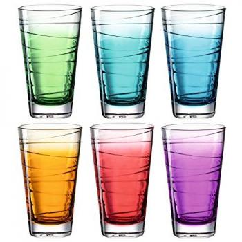 LEONARDO Longdrinkglas VARIO STRUTTURA 280 ml, 6-teilig