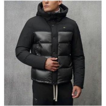 Chaqueta Casual Nylon Brook Negro Blauer 2024 Hombre