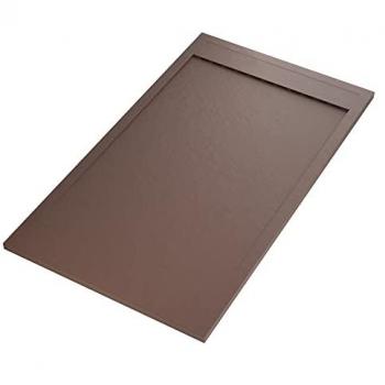 Prestige Piatto Doccia 90x170 Marmoresina Marrone