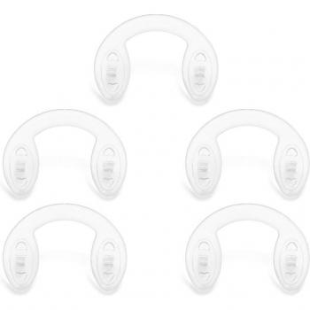 5Pcs/Set Silicone Glasses Nose Pads Soft Clear Anti Slip Reading Glasses Nose Pads Blue Light Glasses Pads