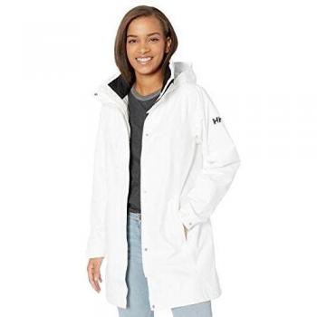 Helly Hansen Women's Aden Long White Rain Coat 3XL