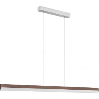 Keijo 143 cm LED Ceiling Light with Nut Accent