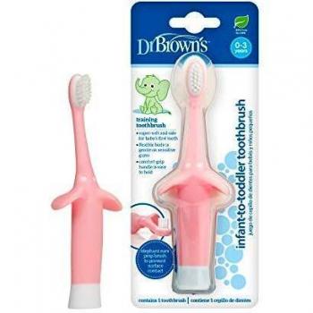 Dr. Brown's Baby Zahnbürste Rosa