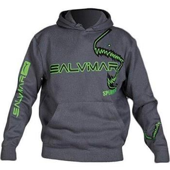 Salvimar Sudadera Gris para Hombre con Capucha