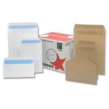 FSC Certified Pocket Self Seal Envelopes 90gsm C4 324x229mm Manilla Pack