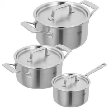 Kuhn Rikon Culinary Fiveply 3-Piece Mixed Cookware Set