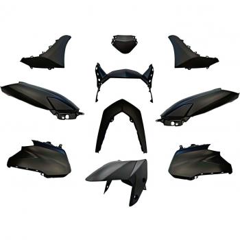 Matt Schwarzer Nmax 125 Verkleidungs-Set – 12‑Teile (seit 2021)
