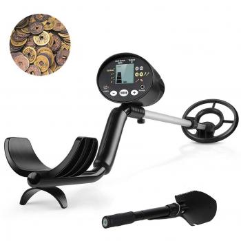 Metal Detector con Bobina di Ricerca Impermeabile per Rilevare Oro, Nails e Monete
