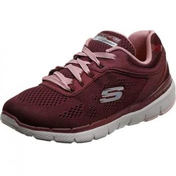 Skechers Damen Flex Appeal 3.0 – Rotes Speed-Sneaker, EU 36