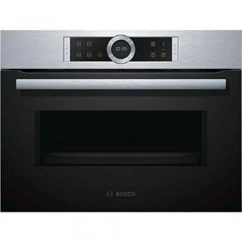 Bosch Serie 8 CFA634GS1 microondas Integrado 36 L 900 W Negro, Acero inoxidable