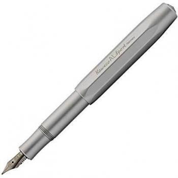KAWECO ALFP-SV Silver Medium Sport Fountain Pen