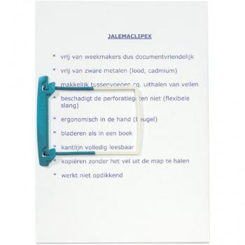 JalemaClipex Bundelmechaniek Petrol 100 Stuks