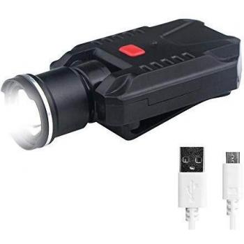 No Red Ring 500‑Lumen Clip Light for Sports Hats
