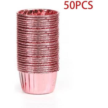 50PCS Mini Colorful Cake Cup Liners