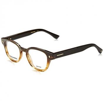 Lunettes de Vue Homme D2 0057 EX4 Acétate Marron
