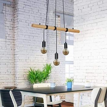Lampada a sospensione 3 luci Briloner, 70 cm E27