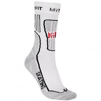 Chaussettes MYFIT Blanches pour le Fitness Taille 38-41