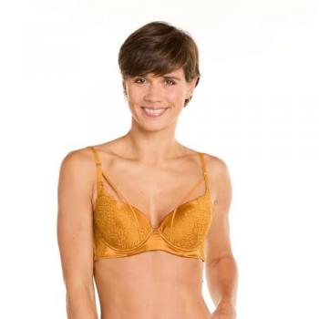 Moutarde Jaune, Soutien‑gorge Ampliforme à Coque Moulée