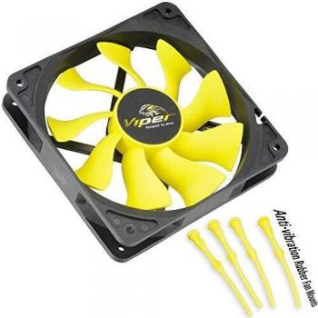 High Airflow S-FLOW Fan for Heatsink, CPU cooling and Ventilation