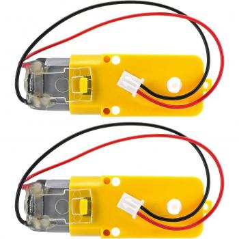 V-6 CC Engranaje Motor 2U + Cable XH2.54‑2P para Vehículo Autónomo