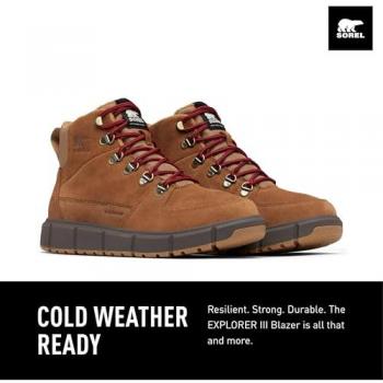 Polacchine Sorel Blazer III Explorer Waterproof Marrone