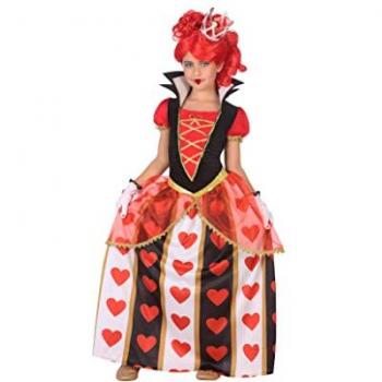Menino Fato Rainha de Copas Festivo