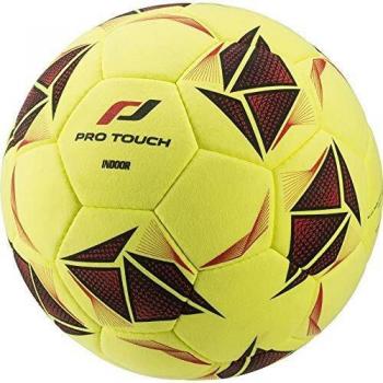 Pro Touch 274450 Gelb-Schwarz-Rot Indoor Fußball, 5