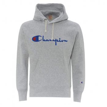 Champion Hoodie Gros Logo Gris – Taille M
