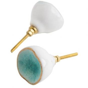 SKLUM 2‑Schubladen-Set in Blau – aus Ardavel Capri Keramik