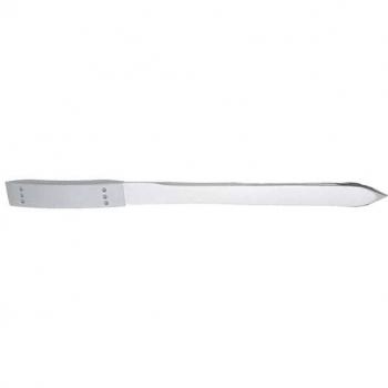 Lanceur de papiers 187 mm avec revêtement chromé mat