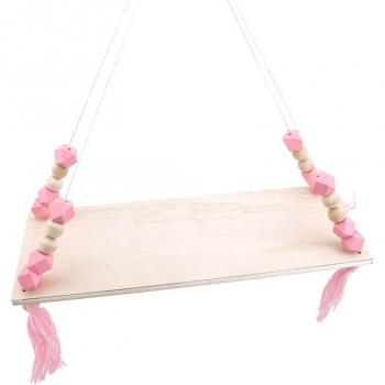 Étagère décorative en bois pour jouets