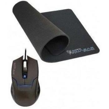 CoolBox Tarvos Ratón Gaming 2000DPI + Alfombrilla